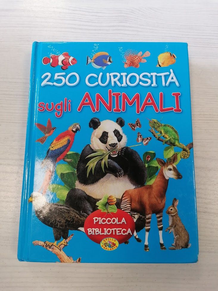 LIBRO 250 CURIOSITA SUGLI ANIMALI