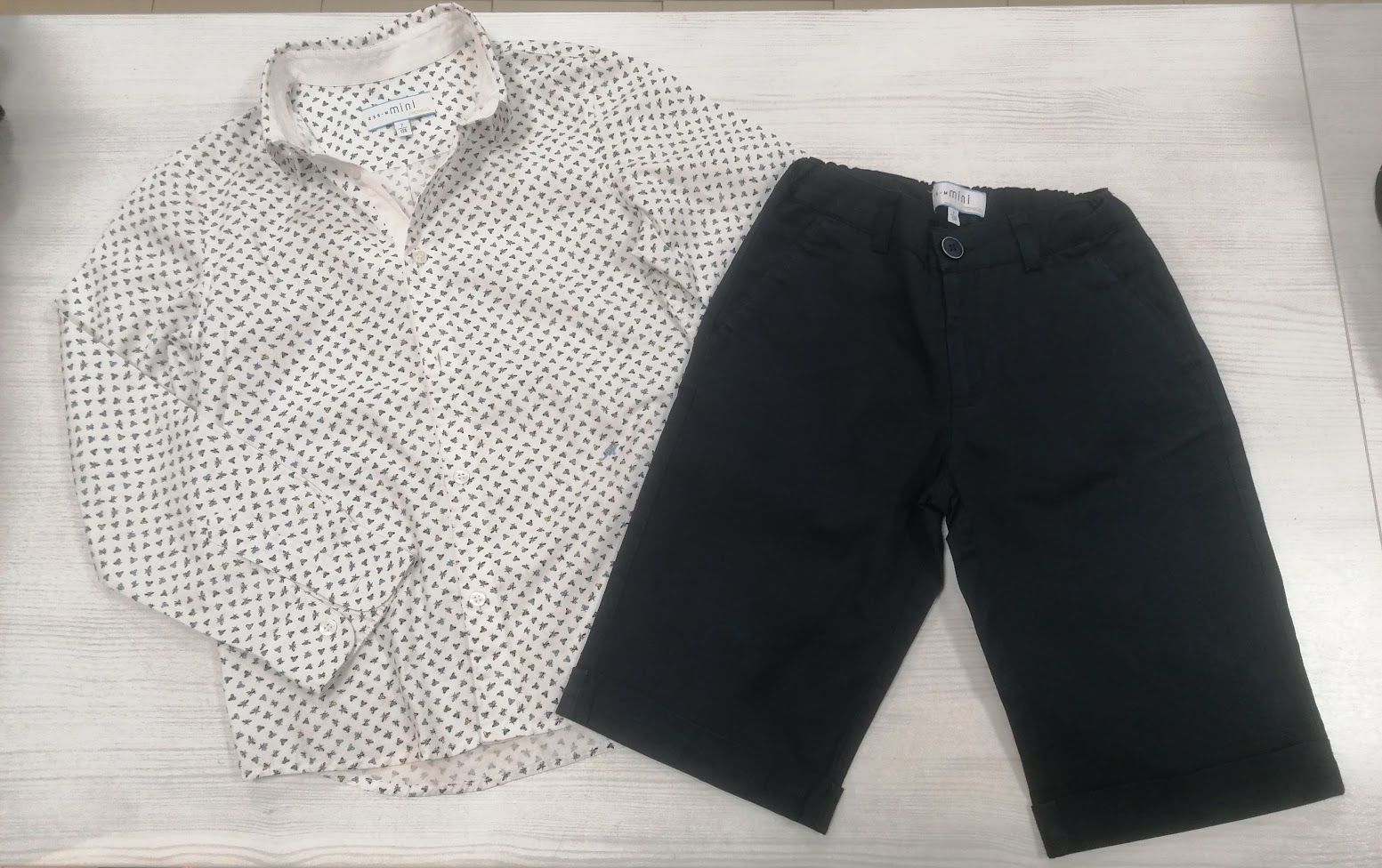 CAMICIA M/L  + BERMUDA SIMONETTA MINI