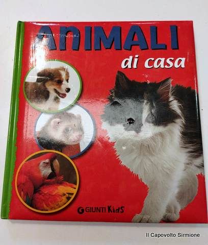 LIBRO ANIMALI  DI CASA