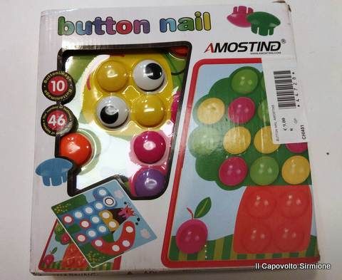 BUTTON NAIL  AMOSTING