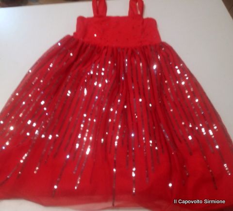 ABITO CARNEVALE ROSSO ABITO CARNEVALE ROSSO