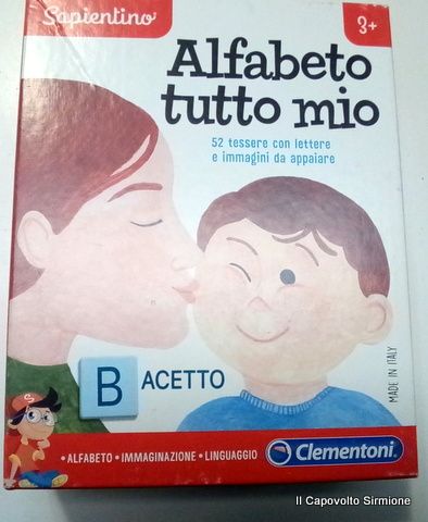 ALFABETO TUTTO MIO CLEMENTONI ALFABETO TUTTO MIO CLEMENTONI