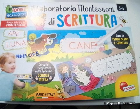 IL LABORATORIO MONTESSORI DI SCRITTURA IL LABORATORIO MONTESSORI DI SCRITTURA