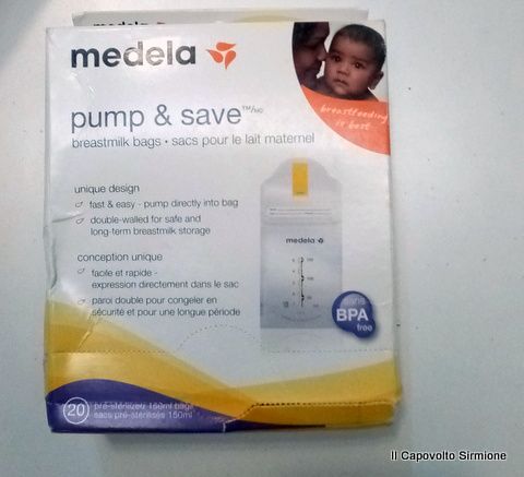 SACCHE PER CONSERVAZIONE LATTE MEDELA 20 PZ SACCHE PER CONSERVAZIONE LATTE MEDELA 20 PZ