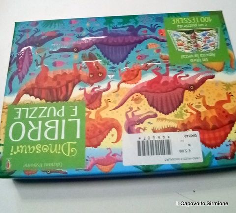 LIBRO +PUZZLE DINOSAURO LIBRO +PUZZLE DINOSAURO